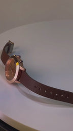 Montre Lacoste Élégante Bracelet Texturé Femme