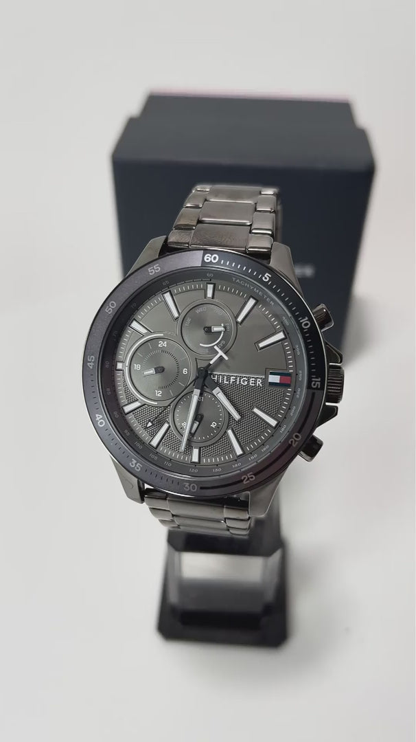 Montre Tommy Hilfiger Chronographe Élégante Homme