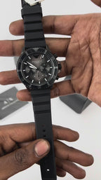Emporio Armani Montre Chronographe Sportive Homme