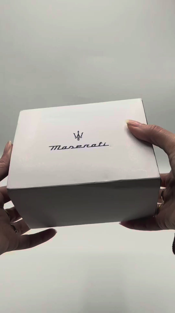 Maserati Montre Chronographe Cadran Bleu Doré Homme