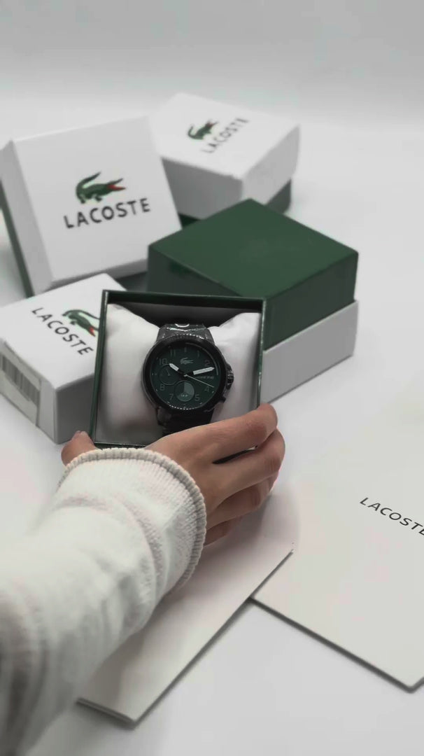 Montre Lacoste Sportive Bracelet Silicone Vert Homme