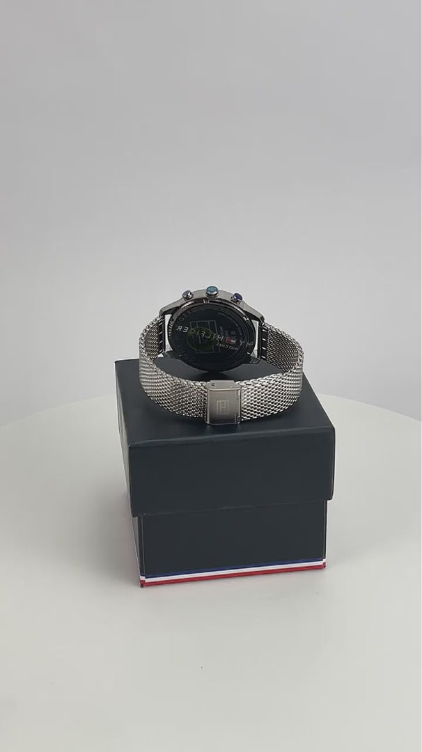Montre Tommy Hilfiger Bracelet Maille Milanaise Homme