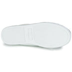 ANDRÉ BASKETS FEMME SOLANGE CUIR BLANC
