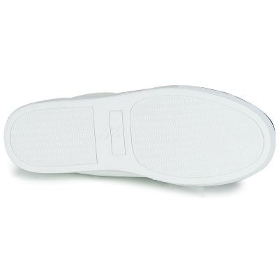 André Baskets Basses Motif Cerises Blanc Femme